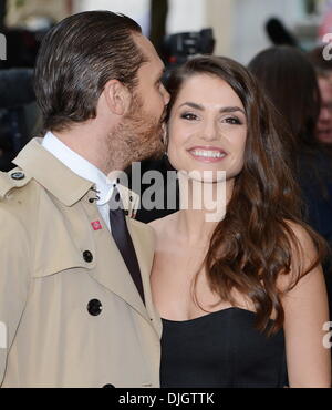 Tom Hardy and Charlotte Riley 'The Dark Knight Rises' New York Premiere