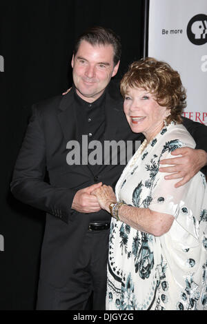 Brendan Coyle, Shirley MacLaine 'Downton Abbey' photocall held at the Beverly Hilton Hotel Beverly Hills, California - 21.07.12 Stock Photo