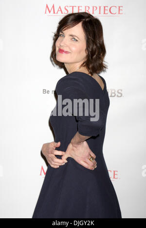 Elizabeth McGovern 'Downton Abbey' photocall held at the Beverly Hilton Hotel Beverly Hills, California - 21.07.12 Stock Photo