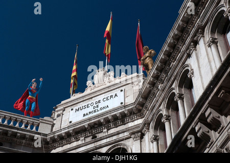museo de cera waxworks museum la rambla barcelona catalonia spain Stock Photo