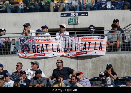 Wig wearing fans of Los Angeles Dodgers outfielder Manny Ramirez stand  before the Los Angeles vs San Diego Padres game in San Diego, California on  July 3, 2009. (UPI Photo/Robert Benson Stock