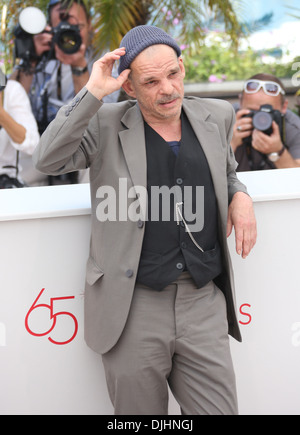 Denis Lavant 'Holy Motors' photocall during 65th Cannes Film Festival Cannes France - 23.05.12 Stock Photo