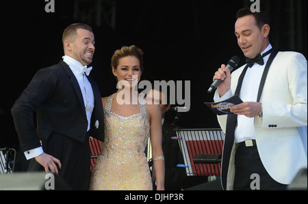 Kara Tointon Jubilee Family Festival at Hyde Park London, England - 02.06.12 Stock Photo