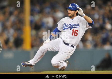 LA Dodgers Andre Ethier (16) at media photo day on February 17, 2013 during  spring training in Glendale, AZ.(AP Photo/David Durochik Stock Photo - Alamy