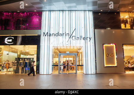 Mandarin Gallery. Orchard Road. Singapore. Stock Photo