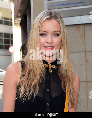 Laura Whitmore Celebrities outside Today FM studios Dublin, Ireland