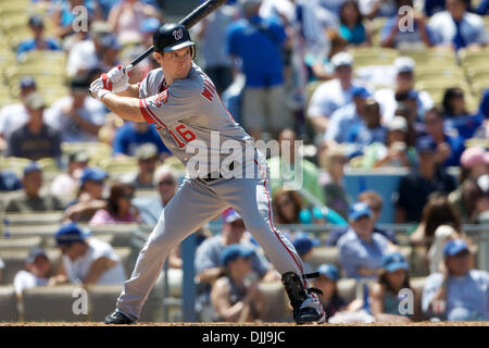 Washington Nationals' catcher Ivan Rodriguez takes batting practice during  the Nationals' game against the Florida Marlins' at Nationals Park in  Washington on May 9, 2010. UPI/Kevin Dietsch Stock Photo - Alamy