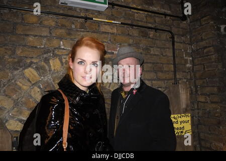 London, UK. 28th November 2013. Candice Tripp and Giles Walker's long awaited collaborative exhibition 'I'm Never Shopping Here Again' Opening to the public this Saturday November 30th Info from blackrat projects Credit:  Rachel Megawhat/Alamy Live News Stock Photo