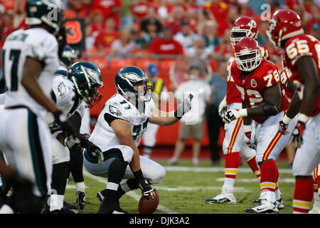 Kansas City Chiefs guard Mike Caliendo (66) during an NFL