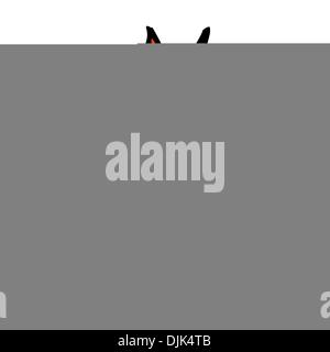 Retro cartoon with texture. Isolated on White. Stock Vector
