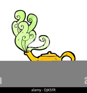 Retro cartoon with texture. Isolated on White. Stock Vector