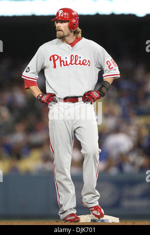 Jayson Werth of the Los Angeles Dodgers during batting practice before game  against the Arizona Diamondbacks at Dodger Stadium in Los Angeles, Calif  Stock Photo - Alamy