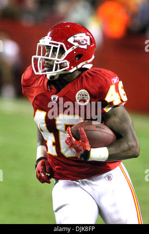 Kansas City Chiefs linebacker David Herron (52) during pre-game warmups  before the Chargers 37-7 victory over the Chiefs at Arrowhead Stadium in Kansas  CIty, Missouri. (Credit Image: © Jacob Paulsen/Southcreek  Global/ZUMApress.com Stock