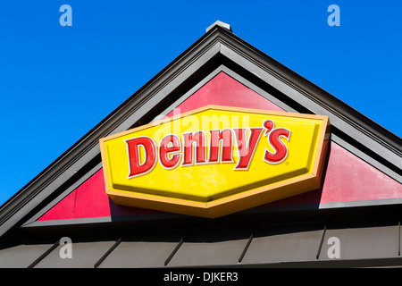 Denny's Restaurant sign, Orlando, Central Florida, USA Stock Photo - Alamy