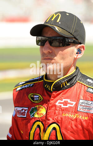 Sep. 05, 2010 - Hampton, Georgia, United States of America - Aric Almirola, driver of the #88 U.S. Navy Chevrolet,  on pit road during qualifying for the Great Clips 300 at Atlanta Motor Speedway in Hampton Georgia. (Credit Image: © Marty Bingham/Southcreek Global/ZUMApress.com) Stock Photo