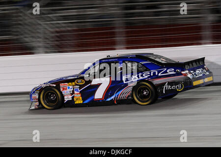 Sep. 06, 2010 - Hampton, Georgia, United States of America - Kevin Conway, driver of the #7 Toyota, races down the front stretch at  the Emory Healthcare 500 at Atlanta Motor Speedway in Hampton Georgia. (Credit Image: © Marty Bingham/Southcreek Global/ZUMApress.com) Stock Photo