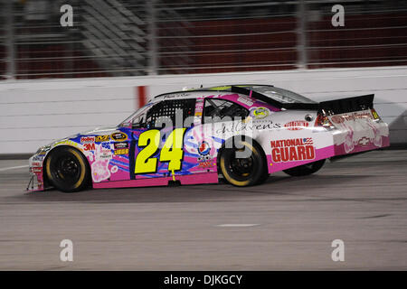 Sep. 06, 2010 - Hampton, Georgia, United States of America - Jeff Gordon, driver of the #24 DuPont Chevrolet, races down the front stretch at the Emory Healthcare 500 at Atlanta Motor Speedway in Hampton Georgia. (Credit Image: © Marty Bingham/Southcreek Global/ZUMApress.com) Stock Photo