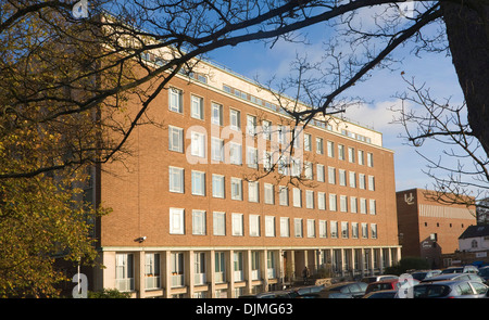 Department of Chemistry building university Cambridge England Stock Photo