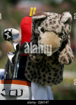 Mar 01, 2008 - Palm Beach Gardens, Florida, USA - Heath Slocum's bag. The third round of the 2008 Honda Classic Gold Pro-Am. (Credit Image: © J. Gwendolynne Berry/Palm Beach Post/ZUMA Press) RESTRICTIONS: * USA Tabloids Rights OUT * Stock Photo