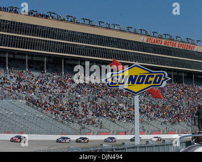 Mar 08, 2008 - Hampton, Georgia, USA - NASCAR 2008 - Atlanta Motor Speedway hosted the Nicorette 300 on Saturday, March 8, 2008. (Credit Image: © Timothy L. Hale/ZUMA Press) Stock Photo