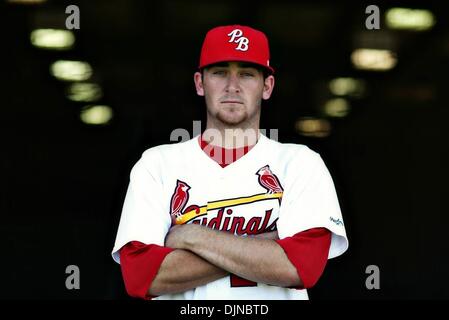 Apr 02, 2008 - Key Biscayne, Florida, USA - Palm Beach Cardinals pitcher TYLER HERRON stands outside of Roger Dean Stadium in Jupiter Wednesday. (Credit Image: Â© Richard Graulich/Palm Beach Post/ZUMA Press) RESTRICTIONS: * USA Tabloids Rights OUT * Stock Photo