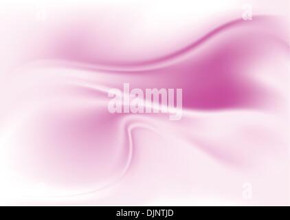 Vector illustration of abstract pink background imitating smooth silk cloth Stock Vector