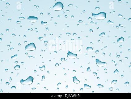 Background Raindrops Stock Vector