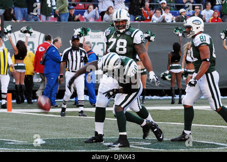 Oct 26, 2008 - New York, New York, USA - THOMAS JONES during the NY Jets vs Kansas City Chiefs at Giant Stadium in New Jersey. Jets won the game 28-24. (Credit Image: © Jeffrey Geller/ZUMA Press) Stock Photo