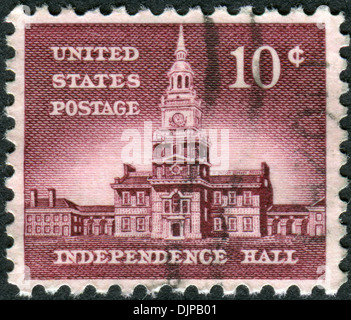 Stamp printed in USA Allied Nations Issue shows Independence