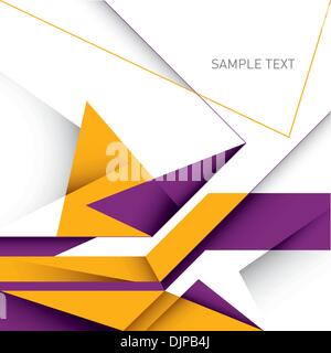 Designed business layout with abstraction Stock Vector