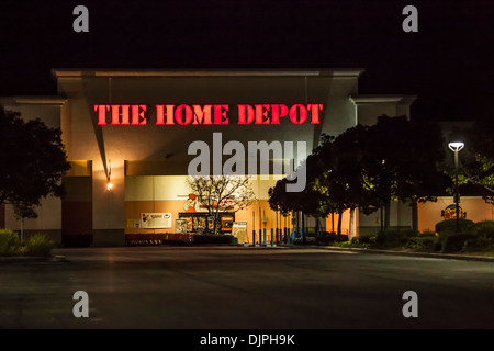 A Home Depot Store in Rancho Cucamonga California Stock Photo