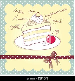 Piece of cake Stock Vector