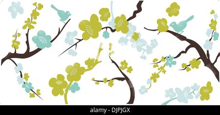 Cherry blossom Stock Vector