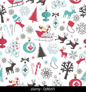 Christmas seamless pattern Stock Vector