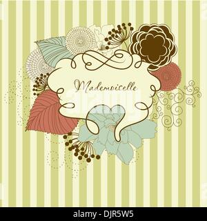 Glamorous doodle frames Stock Vector