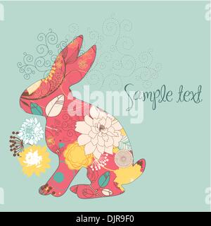 Easter Rabbit Stock Vector
