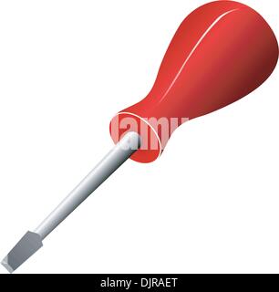 Screw-driver Stock Vector