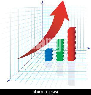 colored diagram Stock Vector