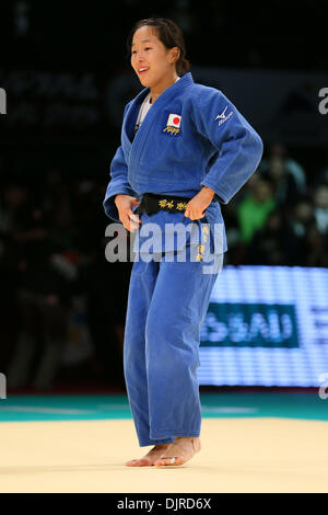 Tokyo Metropolitan Gymnasium, Tokyo, Japan. 29th Nov, 2013. Yuki Hashimoto (JPN), November 29, 2013 - Judo : Grand Slam Tokyo 2013, Women's 52kg class Final at Tokyo Metropolitan Gymnasium, Tokyo, Japan. Credit:  Yusuke Nakanishi/AFLO SPORT/Alamy Live News Stock Photo