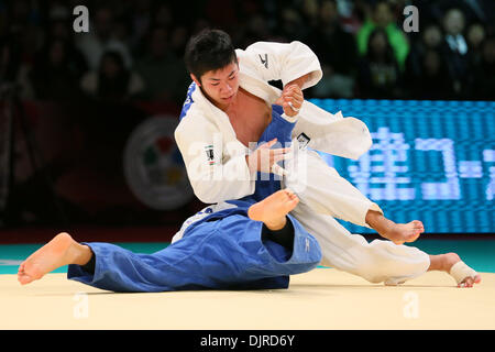 Tokyo Metropolitan Gymnasium, Tokyo, Japan. 29th Nov, 2013. Tomofumi Takajo (JPN), November 29, 2013 - Judo : Grand Slam Tokyo 2013, Men's 66kg class Final at Tokyo Metropolitan Gymnasium, Tokyo, Japan. Credit:  Yusuke Nakanishi/AFLO SPORT/Alamy Live News Stock Photo