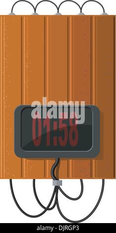 Time bomb. EPS10 Stock Vector