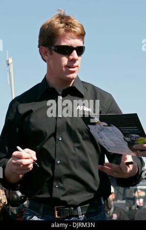 Apr. 25, 2010 - Lincoln, Alabama, U.S - 25 April 2010: Aflac driver Carl Edwards (99) prior to the Aaron's 499 at Talladega SuperSpeedway in Lincoln, Alabama. (Credit Image: © Jason Clark/Southcreek Global/ZUMApress.com) Stock Photo