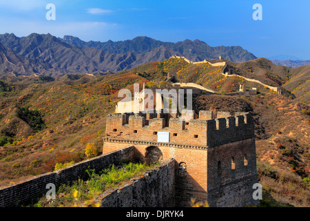 Great Wall of China, Gubeikou, Miyun, China Stock Photo