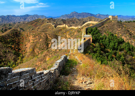 Great Wall of China, Gubeikou, Miyun, China Stock Photo
