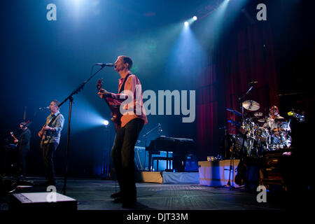 May 01, 2010 - Oshawa, Ontario, Canada - 1 May 2010:  The Barenaked Ladies on their 'All In Good Time' tour, play at the GM Centre in Oshawa Ontario. (Credit Image: © Steve Dormer/Southcreek Global/ZUMApress.com) Stock Photo