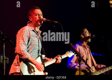 May 01, 2010 - Oshawa, Ontario, Canada - 1 May 2010:  The Barenaked Ladies on their 'All In Good Time' tour, play at the GM Centre in Oshawa Ontario. (Credit Image: © Steve Dormer/Southcreek Global/ZUMApress.com) Stock Photo