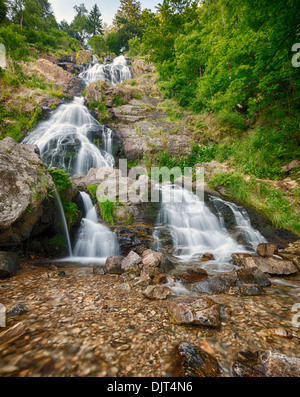 Todtnauer Waterfalls, Black Forest, Germany Stock Photo