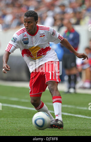 Red Bulls Defender Danleigh Borman (#11). The Red Bulls defeated Juventus 3-2  in the game held at Red Bull Arena, Harrison, NJ. (Credit Image: © Anthony Gruppuso/Southcreek Global/ZUMApress.com) Stock Photo