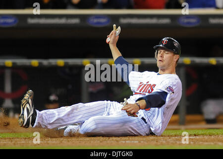 Minnesota Twins Justin Morneau in a spring training baseball game in Fort  Myers, Fla., Sunday, March 11, 2012. (AP Photo/Charles Krupa Stock Photo -  Alamy