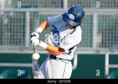 St. Thomas University Bobcats INF Lance Larimer (7). The 14th ranked Miami Hurricanes defeated the St. Thomas University Bobcats 9-6 at Alex Rodriguez Park in Coral Gables, Florida. (Credit Image: © Ron Hurst/Southcreek Global/ZUMApress.com) Stock Photo